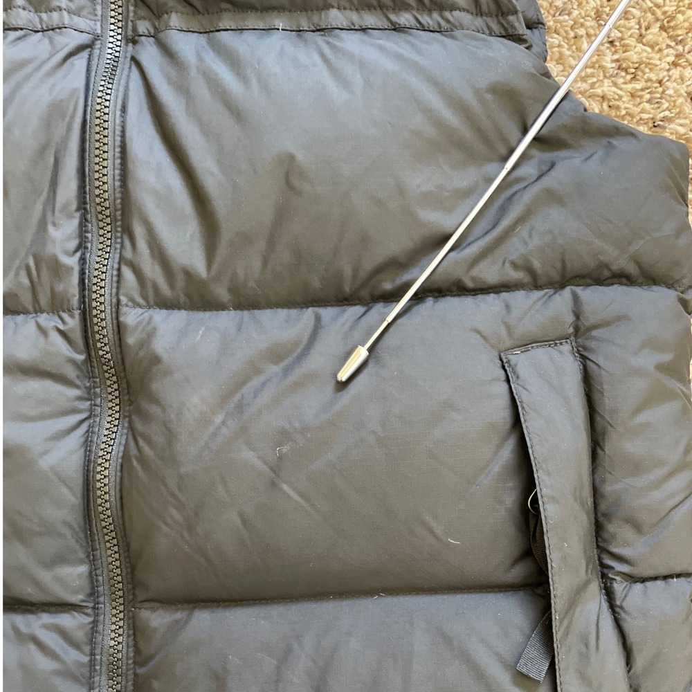 The North Face Womens Nuptse 700 Down Puffer Vest Black Size Medium 0492 - Picture 5 of 8